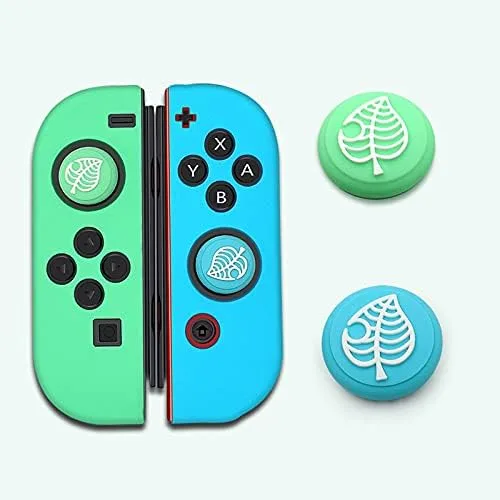 Vista 2 de PERFECTSIGHT 4PCS Cute Switch Thumb Grip Caps for Nintendo Switch OLED Lite Console Joystick Cap Kawaii Soft Silicone Analog Stick Button Cover for
