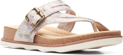 Vista 5 de Clarks Sandalias planas Brynn Madi para mujer, Negro