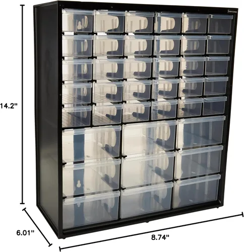 Vista 2 de CRAFTSMAN Organizador de almacenamiento grande, 39 compartimentos, plástico (CMST40739)