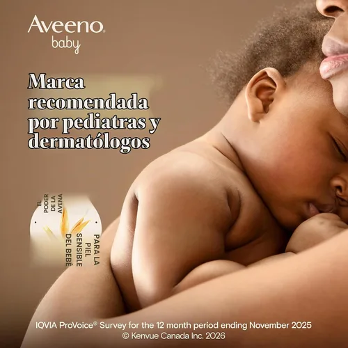 Vista 3 de Gel de ducha y champú Aveeno de bebé, 381371023905, 1, 1