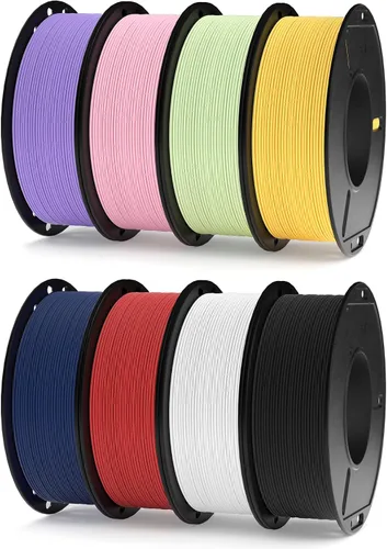 Vista 14 de ELEGOO Paquete de filamento de impresora 3D PLA mate 22 lbs 0.07 in