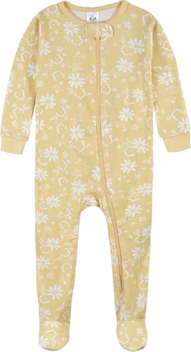 Vista 3 de Gerber Pijama con pies para bebé niña (2 unidades)