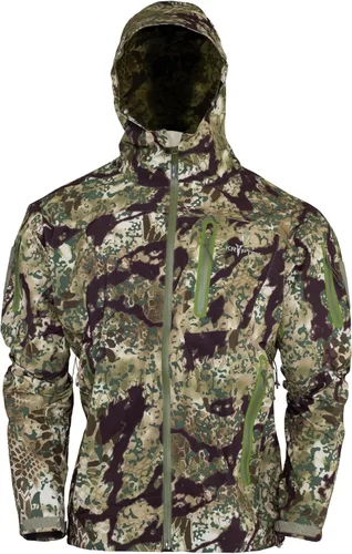 Vista 5 de Kryptek Men's Koldo Jacket Waterproof Windproof 3 Layer Camo Rain Shell with Pit Vents for Hunting and Outdoor Use