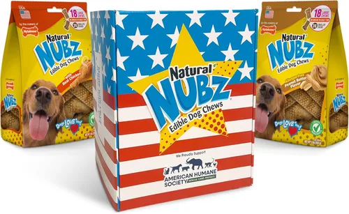 Vista 11 de Nylabone Nubz - Golosinas naturales para perros hechas con pollo real