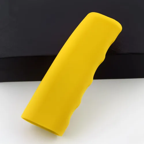 Vista 5 de BESULEN Funda de freno de mano para automóvil, funda antideslizante de silicona para freno de mano, protector decorativo en forma de onda
