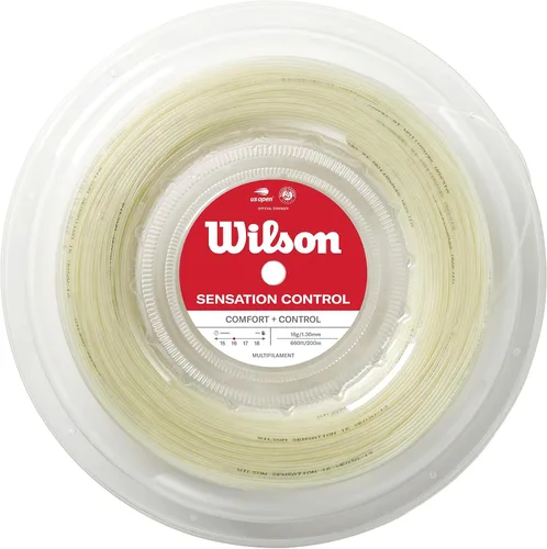 Vista 8 de Wilson Sensation - Juego de cuerda para raqueta de tenis y carrete de 200 m