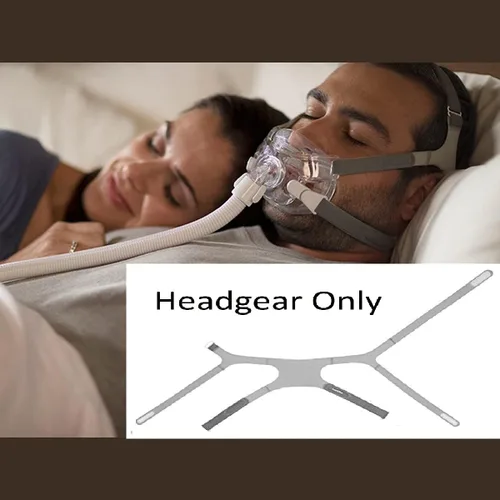 Vista 3 de Accesorio de repuesto para correa de gorro CPAP Organic Deal compatible con la máscara CPAP Philips Respironics Amara View – Reemplazo de gorro