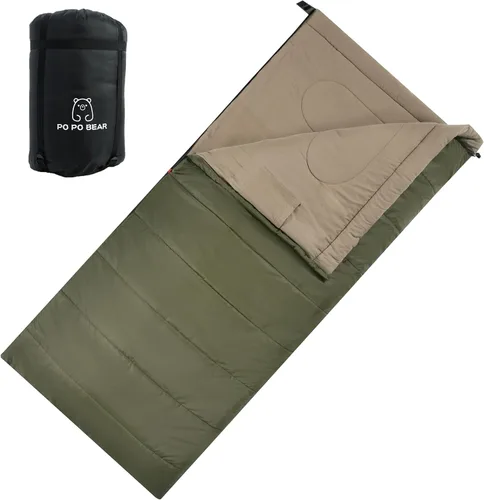 Vista 8 de PO PO BEAR Sleeping Bag for Adults Tall and Big