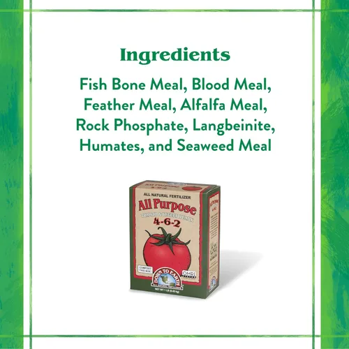 Vista 4 de Down to Earth - Fertilizantes naturales orgánicos multiusos para tomates y verduras, alimento vegetal para tomates, pimientos, hierbas y flores