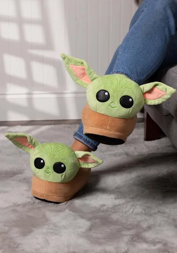 Vista 2 de Star Wars Grogu - Pantuflas para adultos, Verde