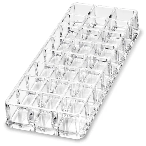Vista 4 de Set de regalo organizador acrílico para polvos y labiales, de byAlegory