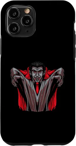 Vista 27 de iPhone 16 Halloween Monster Dracula Vampire Case