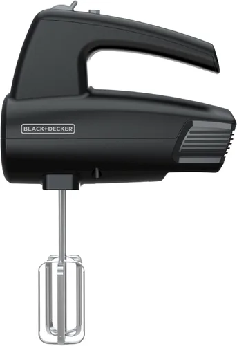 Vista 2 de BLACK+DECKER Batidora de mano de 5 velocidades, 250 vatios para mezclar masas, masas, untables y más, función Turbo Boost y evitar salpicaduras