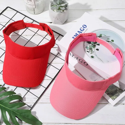 Vista 7 de 15 piezas de visera para el sol, visera deportiva, visera de sol ajustable, para mujeres y hombres
