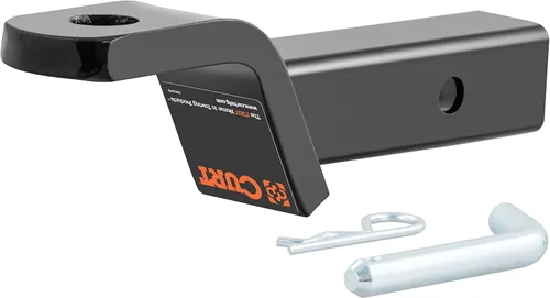 Vista 2 de CURT Fabricación 45032 Clase III 2" montaje de bola, empaquetado con pasador y clip
