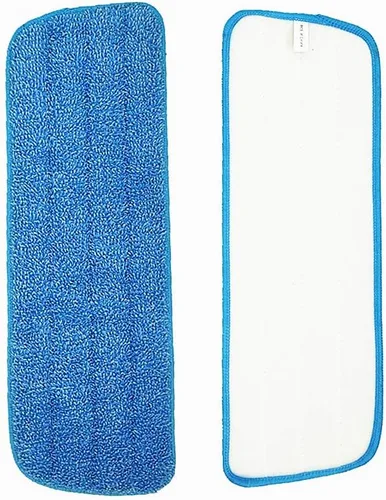 Vista 2 de Cabezales de repuesto para trapeador de microfibra para mopas húmedas y secas, almohadillas de limpieza de suelos compatibles con el sistema