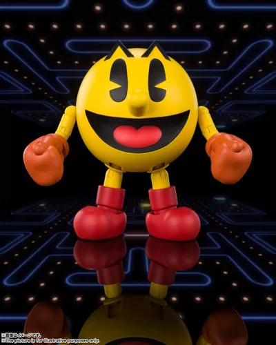 Vista 2 de TAMASHII NATIONS - Figura de acción Pac-Man, Bandai Spirits S.H.Figuarts