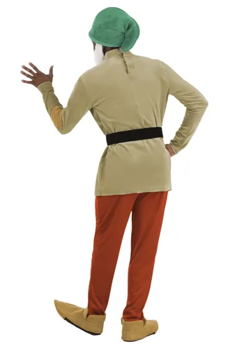 Vista 2 de Disfraz de Enano Dormilón de Disney para Hombre Multicolor
