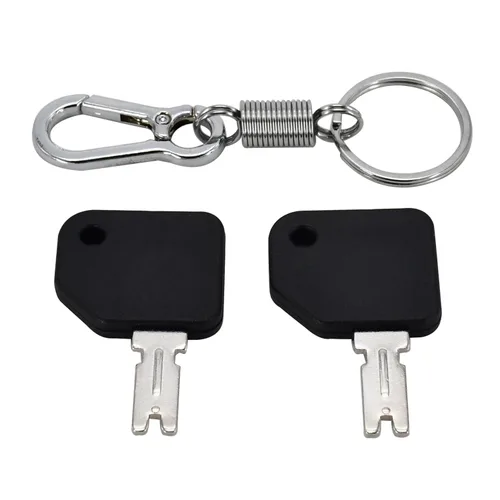 Vista 2 de 166 llaves de encendido para carretilla elevadora, mango de plástico 186304 compatible con Caterpillar Cat Hyster Gradall Genérico Clark Yale