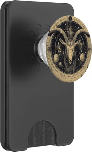 Vista 7 de Baphomet Occult Vintage Satan PopSockets intercambiables PopGrip
