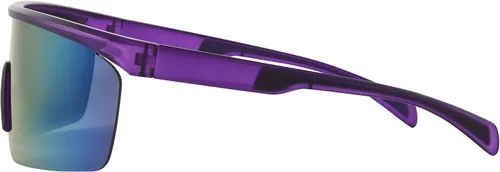 Vista 5 de Easton Gafas de sol deportivas Fundamental Shield para mujer, color morado, 5.039 in