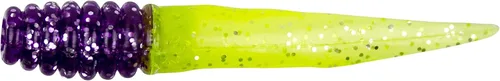 Vista 18 de Bobby Garland Slab Slay'R Señuelo de Pesca de Plástico Suave para Crappie, Equipo de Pesca y Accesorios, 2", Doble Arco Iris Plateado Arco iris