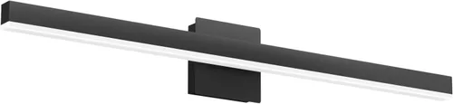 Vista 9 de Aipsun - Lámpara LED para baño moderna, color negro
