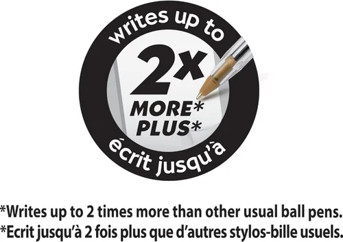 Vista 4 de BIC M10 - Bolígrafos Clic medianos (100 unidades), color negro