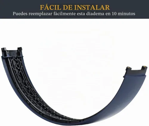 Vista 5 de Beat - Diadema de repuesto para Studio 3, igual que las piezas de la banda de arco, kit de reparación compatible con Beats by Dre Studio 3 (A1914)