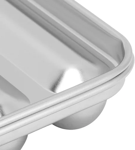 Vista 6 de mumisuto Molde para salchichas, molde casero para perros calientes de acero inoxidable 304 con 6 cavidades, molde para salchichas, suplemento