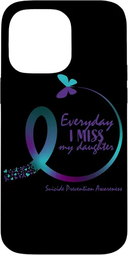 Vista 21 de Loving Memory Daughter Suicide Awareness Prevention Phone Case for iPhone 17