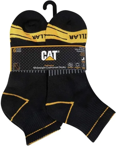 Vista 2 de CAT Men's Half Cushioned Quarter Socks