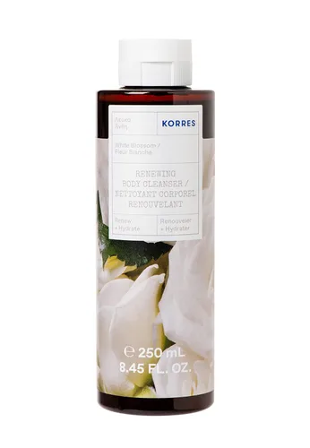 Vista 12 de KORRES Limpiador Corporal Renovador, Aroma a Albahaca y Limón, Gel Espumoso de Ducha para Mujeres y Hombres con Botánicos Griegos Hidratantes, Jabón