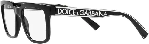 Vista 3 de Dolce & Gabbana DG 5101 501 - Gafas de sol cuadradas (plástico, 1.969 in), color negro