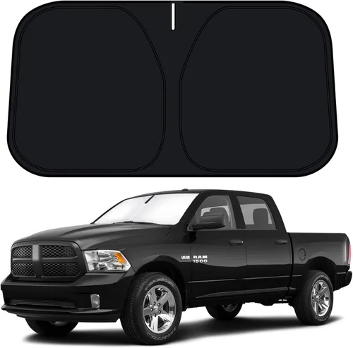 Vista 40 de D-Lumina - Parasol plegable para parabrisas para Chevy Silverado 1500 de 1999-2006, accesorios para camioneta de cabina extendida, parasol