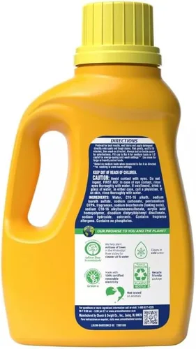 Vista 2 de Arm & Hammer, Detergente líquido Clean Burst, 50 onzas líquidas