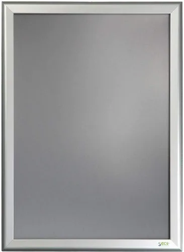 Vista 21 de Marco para póster Sseco – Stuart superior frontal carga fácil de abrir Snap, color Plata anodizado marco (sn1144), Plateado