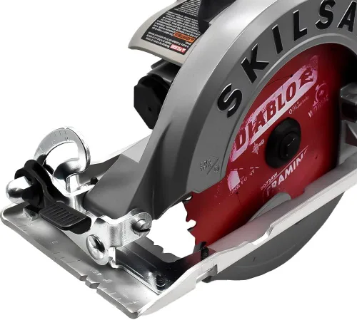 Vista 5 de ST77A Aftermarket Skil Saw Montaje de pie de aluminio/placa base compatible con OEM # 2610352080/1619X01350