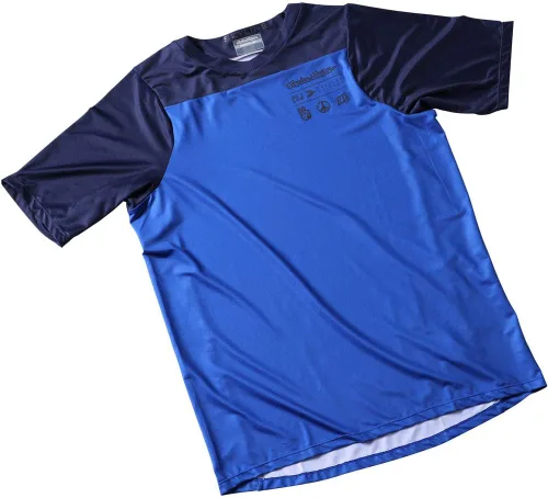 Vista 3 de Troy Lee Designs Skyline Mono - Camiseta de ciclismo de montaña para hombre, color azul, talla XL