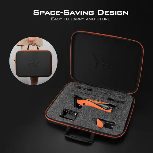 Vista 11 de KastKing Cuchillo de filete eléctrico inalámbrico con cuchillas afiladas de 7 y 9 pulgadas (Speed Demon Pro), recargable, de alta velocidad