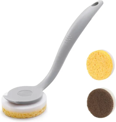 Vista 2 de DrDirt Esponja de repuesto de esponja de cocina, juego de 6