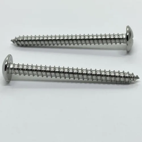 Vista 4 de Tornillo de cabeza de armadura de acero inoxidable 18-8 (304) #8 x 1.5 pulgadas, madera autorroscante rápida, unidad Phillips, rosca completa