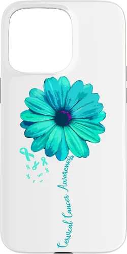 Vista 31 de Cervical Cancer Awareness Family Case Survivor Pretty Gift Case for iPhone 17