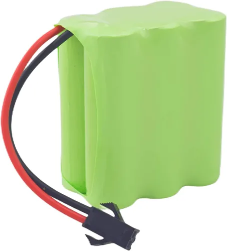 Vista 6 de Paquete de 2 baterías AA de 7.2 V 2800 mAh RC con enchufe SM-2P con cable de carga USB para tanques de juguete, departamento de ingeniería de cama