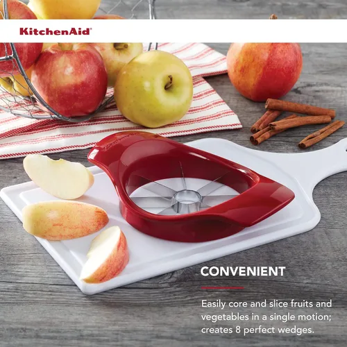 Vista 5 de KitchenAid KE305OHERA - Cortador de frutas clásico, talla única, rojo (paquete de 12)