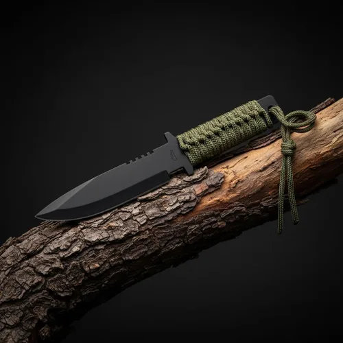 Vista 2 de SZCO Supplies Cuchillo de punta de lanza militar
