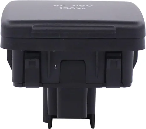 Vista 2 de ApplianPar Enchufe de toma de corriente de salida de energía trasera del centro de la consola para Ford F150 Expedition 2011-2014 Explorer 2011-2015