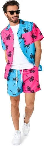 Vista 25 de Opposuits Traje de baño combinado de verano - Conjunto de dos piezas a juego para hombre - Ropa de natación de playa