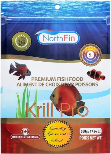 Vista 11 de Northfin Pescado Comida Krill Fórmula Pellets de hundimiento lento (0.118 in 8.82 oz) Krill Pro Formula; slow-sinking pellets for carnivorous &