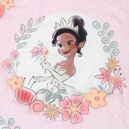 Vista 9 de Lambs & Ivy (LAMCR) Juego de ropa de cama para cuna de bebé, diseño de princesas Disney, color rosa, 3